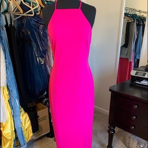 Hot Pink Dress